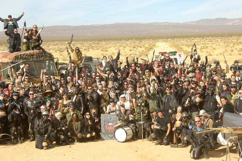 Illustration for article titled Three days of Mad Max-style mayhem: an exclusive look at the cars, the weapons and the gear!